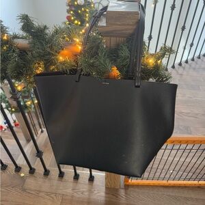 Large black Row Bag